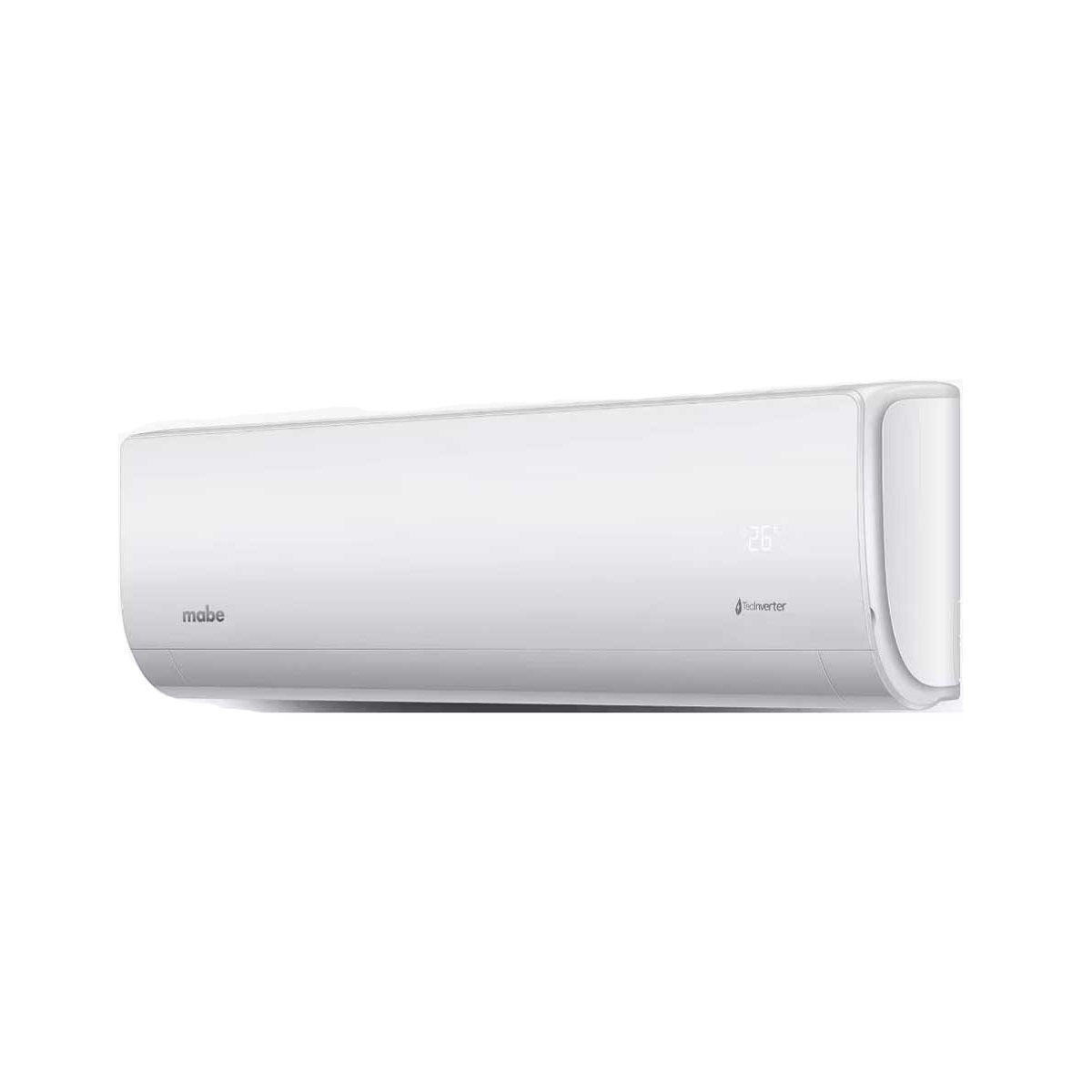 Aire Acondicionado Minisplit Inverter 1 Tonelada 110V Mabe Frio MMI12CABWCA32ME1 Blanco
