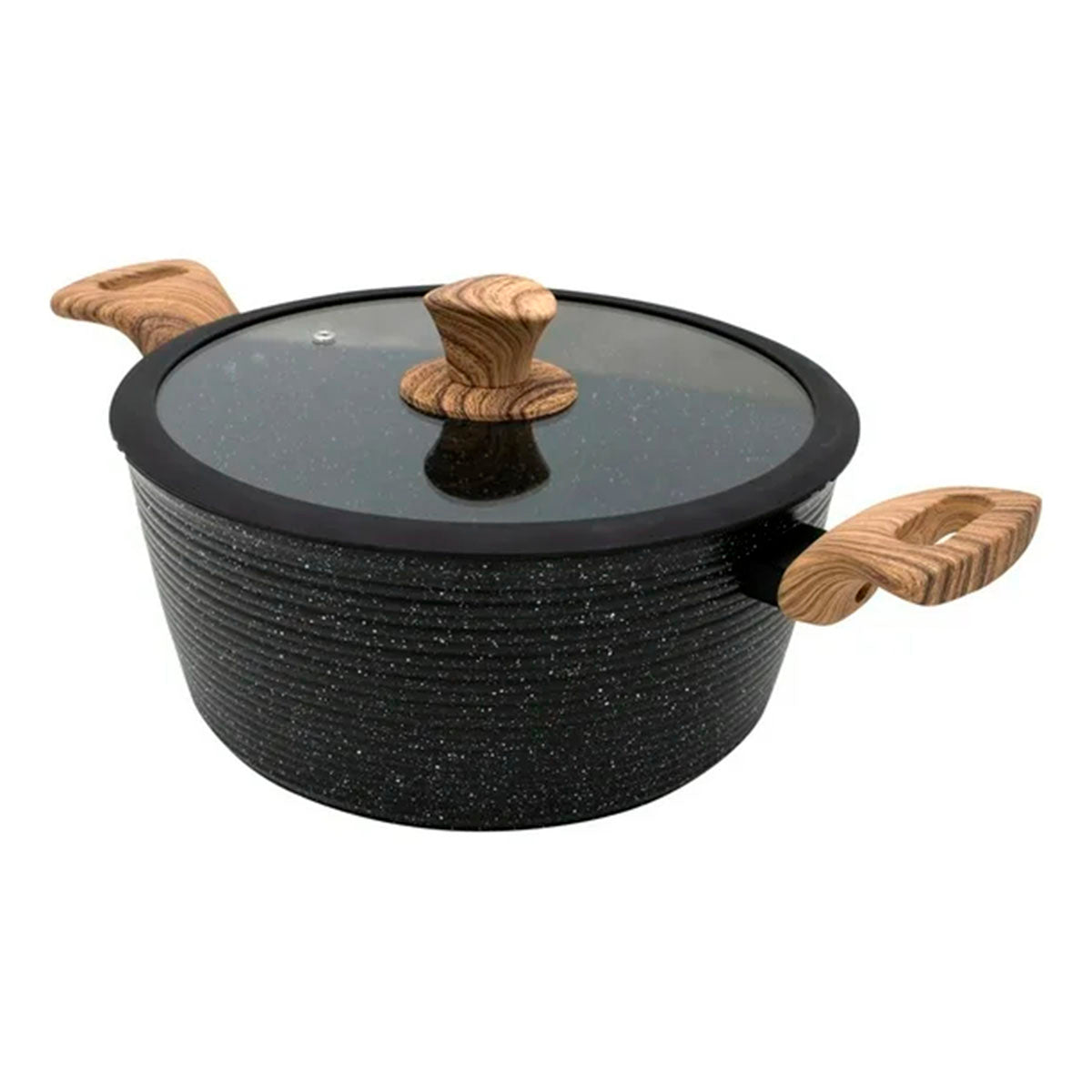 JUEGO DE SARTENES LOVECOOK NEGRO 6 PIEZAS