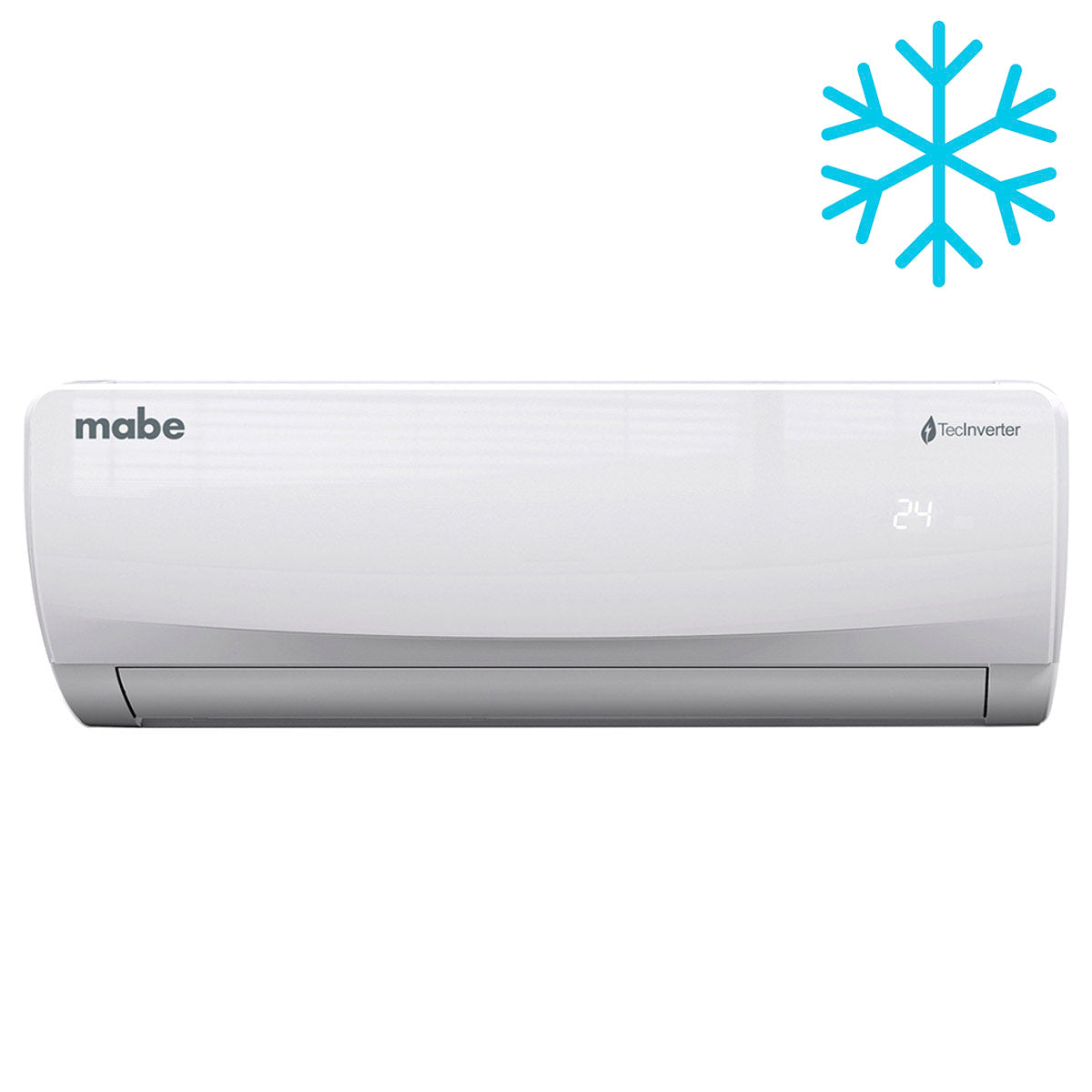 Aire Acondicionado Minisplit Inverter 1 Tonelada 110V Mabe Frio MMI12CABWCAAXM Blanco