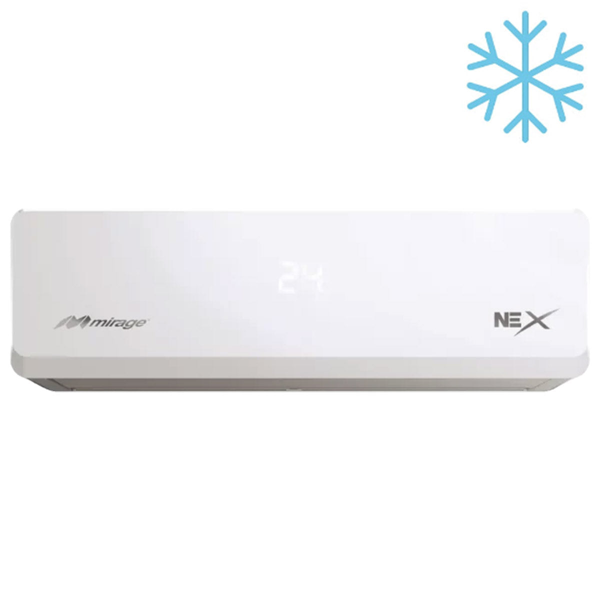 Aire Acondicionado Minisplit 1 Tonelada 220V Mirage Frio NEX Blanco Aire acondicionado minisplit 1 tonelada 220v mirage frio nex blanco