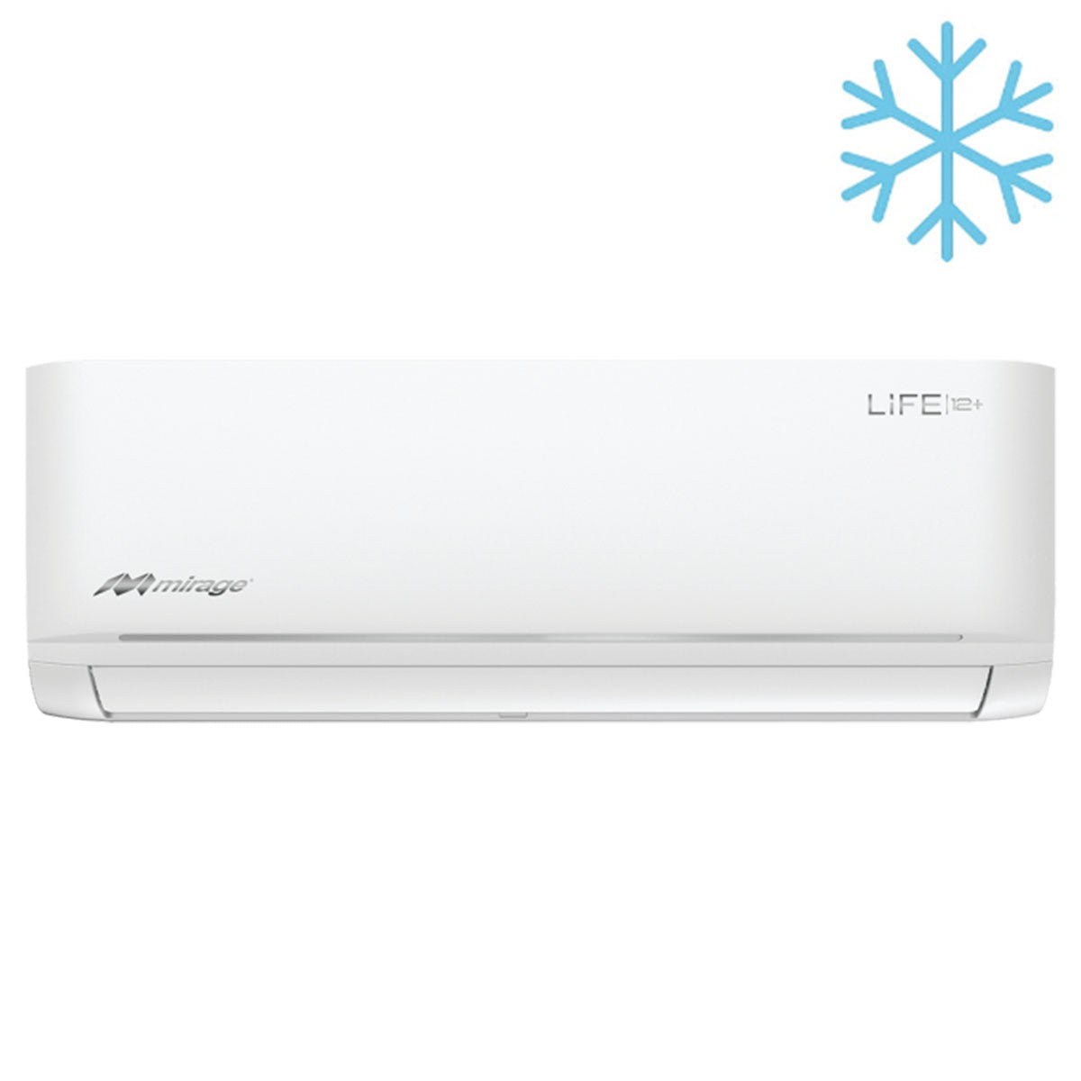 AIRE ACONDICONADO MINISPLIT 1 TONELADA 220V FRIO LIFE 12 PLUS BLANCO