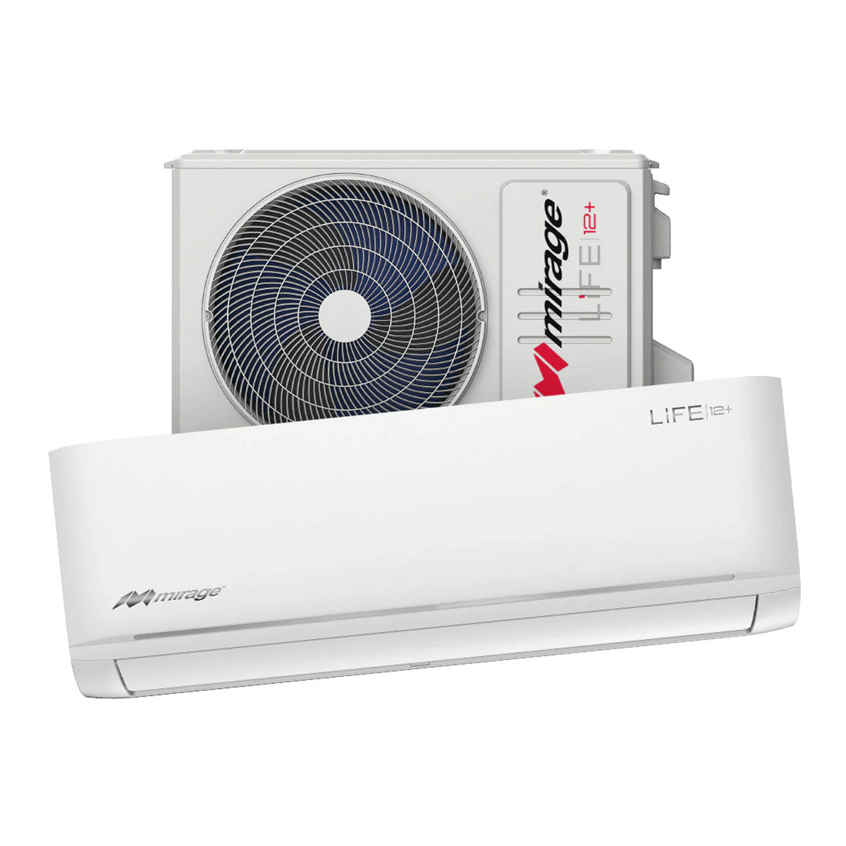 AIRE ACONDICONADO MINISPLIT 1 TONELADA 220V FRIO LIFE 12 PLUS BLANCO