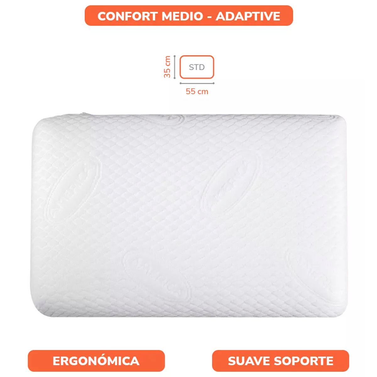 ALMOHADA AMERICA ICE STD MEMORY