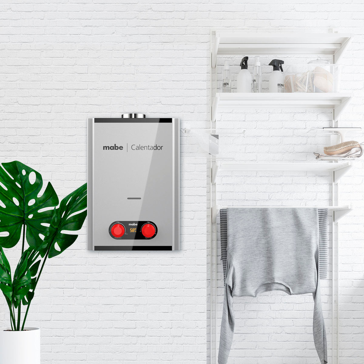 Boiler de Paso CIM062SNA Gas Natural 6 Litros