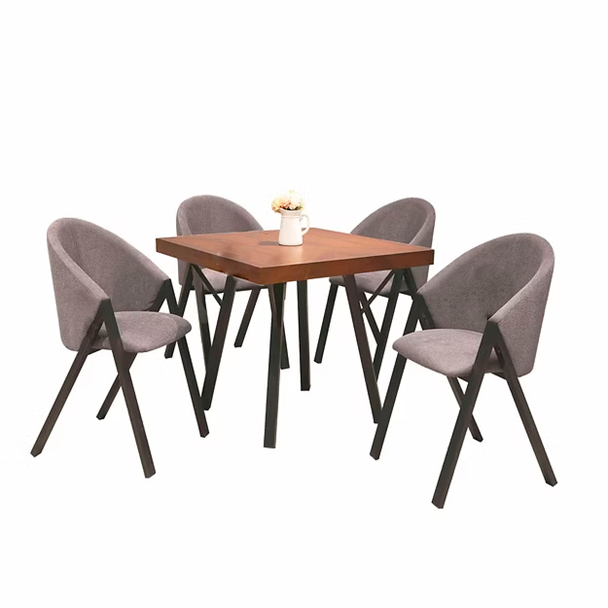 Comedor 4 Sillas Mallory Iron Soul