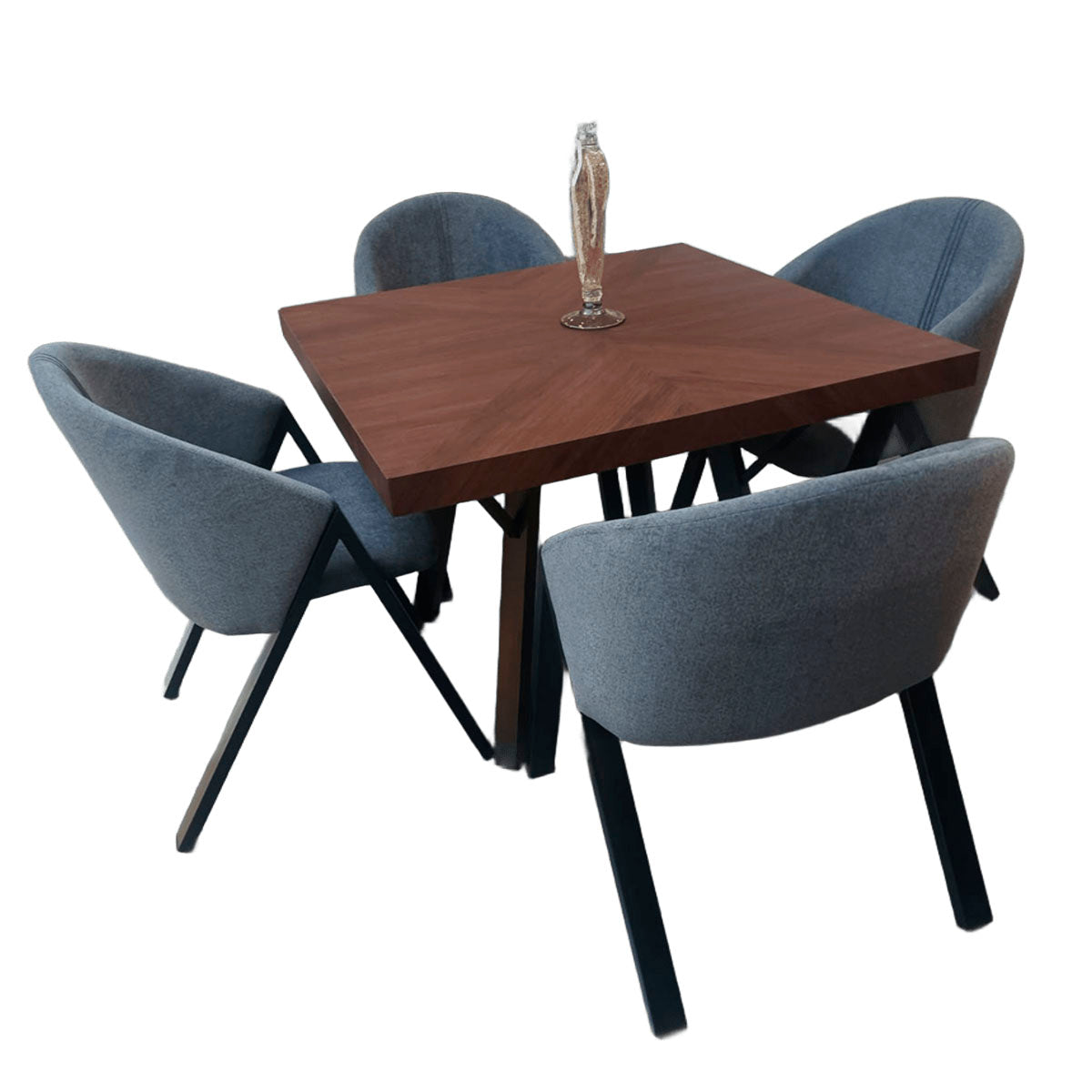 Comedor 4 Sillas Mallory Iron Soul