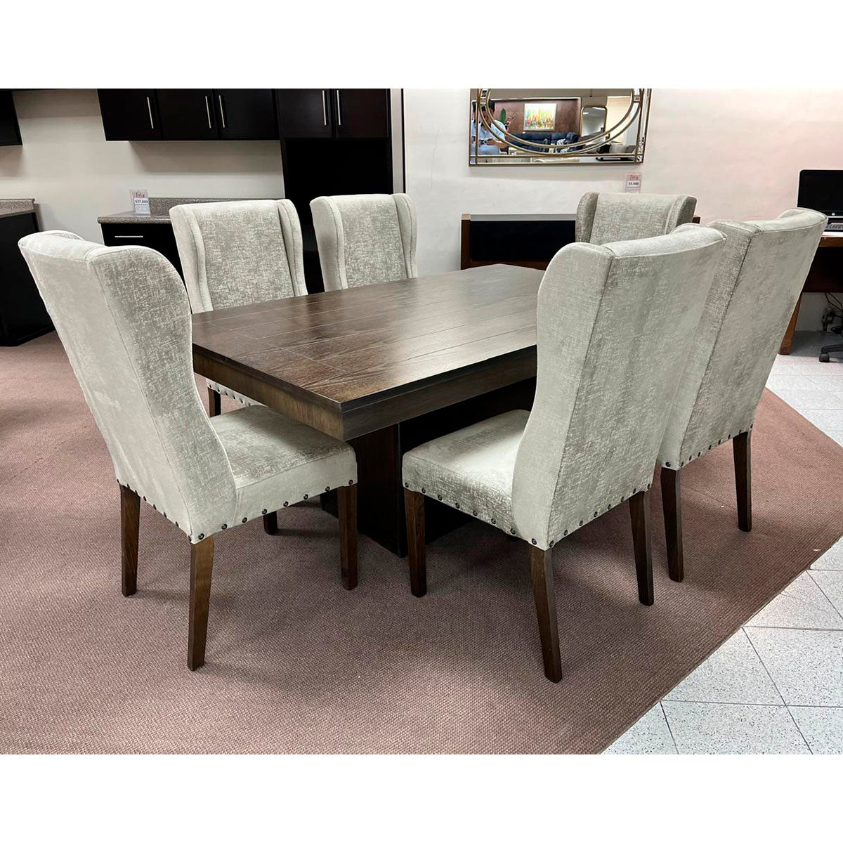 Comedor 6 Sillas Montana Arena Encino 