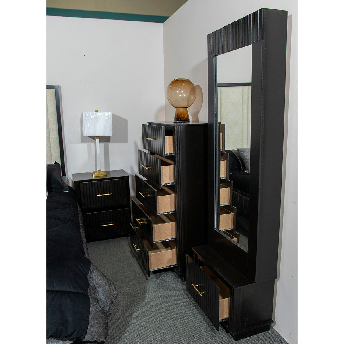 Espejo Cuerpo Completo Montenegro Chocolate