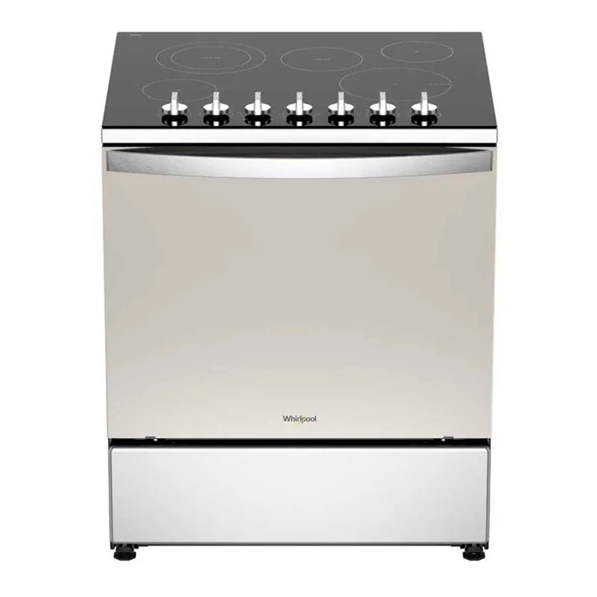 ESTUFA ELECTRICA WHIRLPOOL 30" DE PISO WFRE2420D ACERO INOXIDABLE