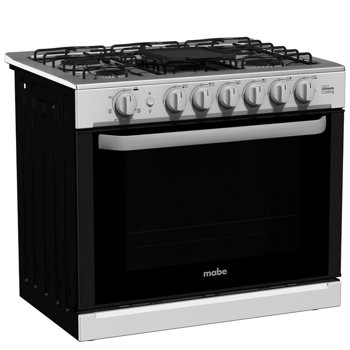 Estufa Empotrable Mabe 30" EMC80170S0 Plata Mercury