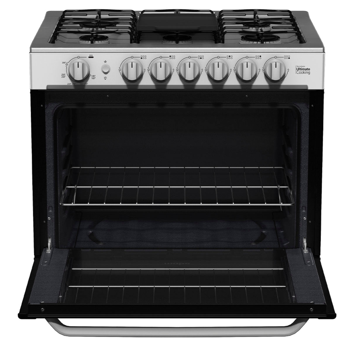 Estufa Empotrable Mabe 30" EMC80170S0 Plata Mercury