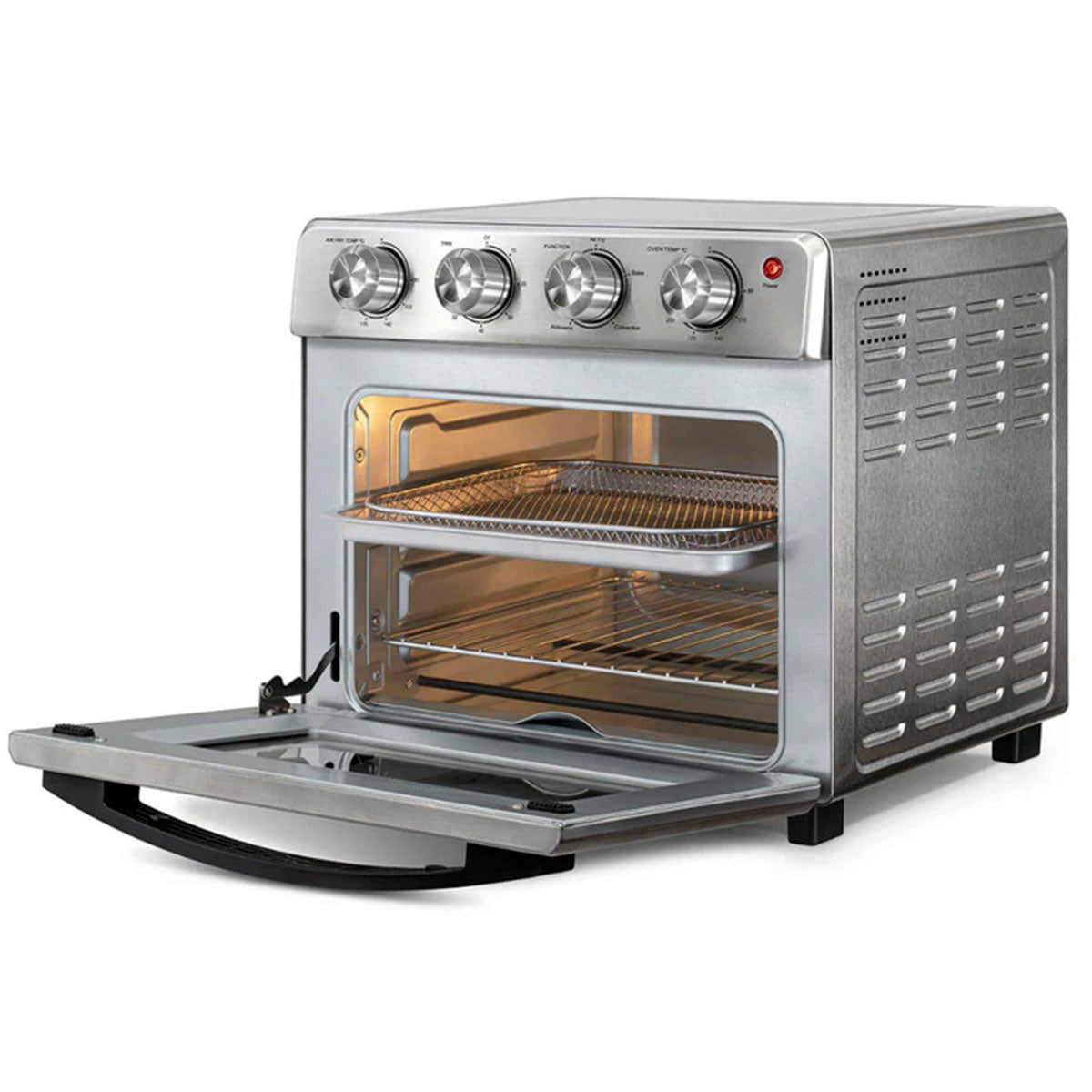 HORNO CON FREIDORA DE AIRE HFKM-1400IN ACERO INOXIDABLE