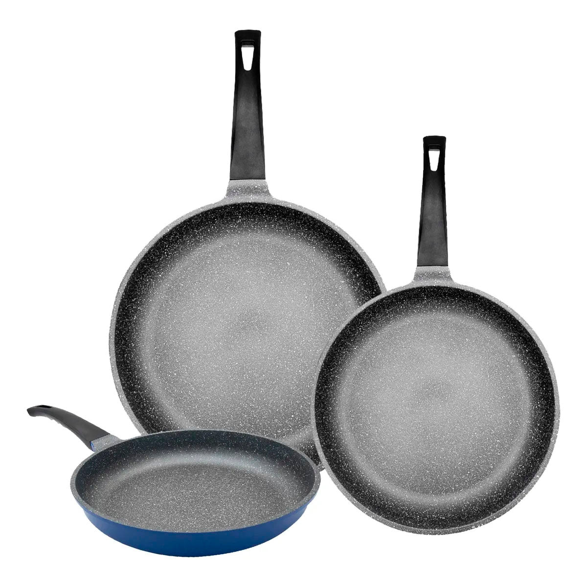 Juego de Sartenes Pastello Azul 3 Piezas