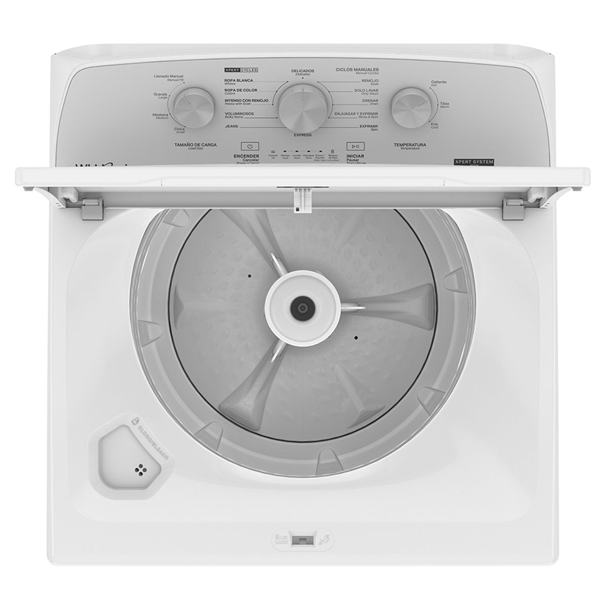 Lavadora Whirlpool 17kg 8MWTW1713MJQ Blanca