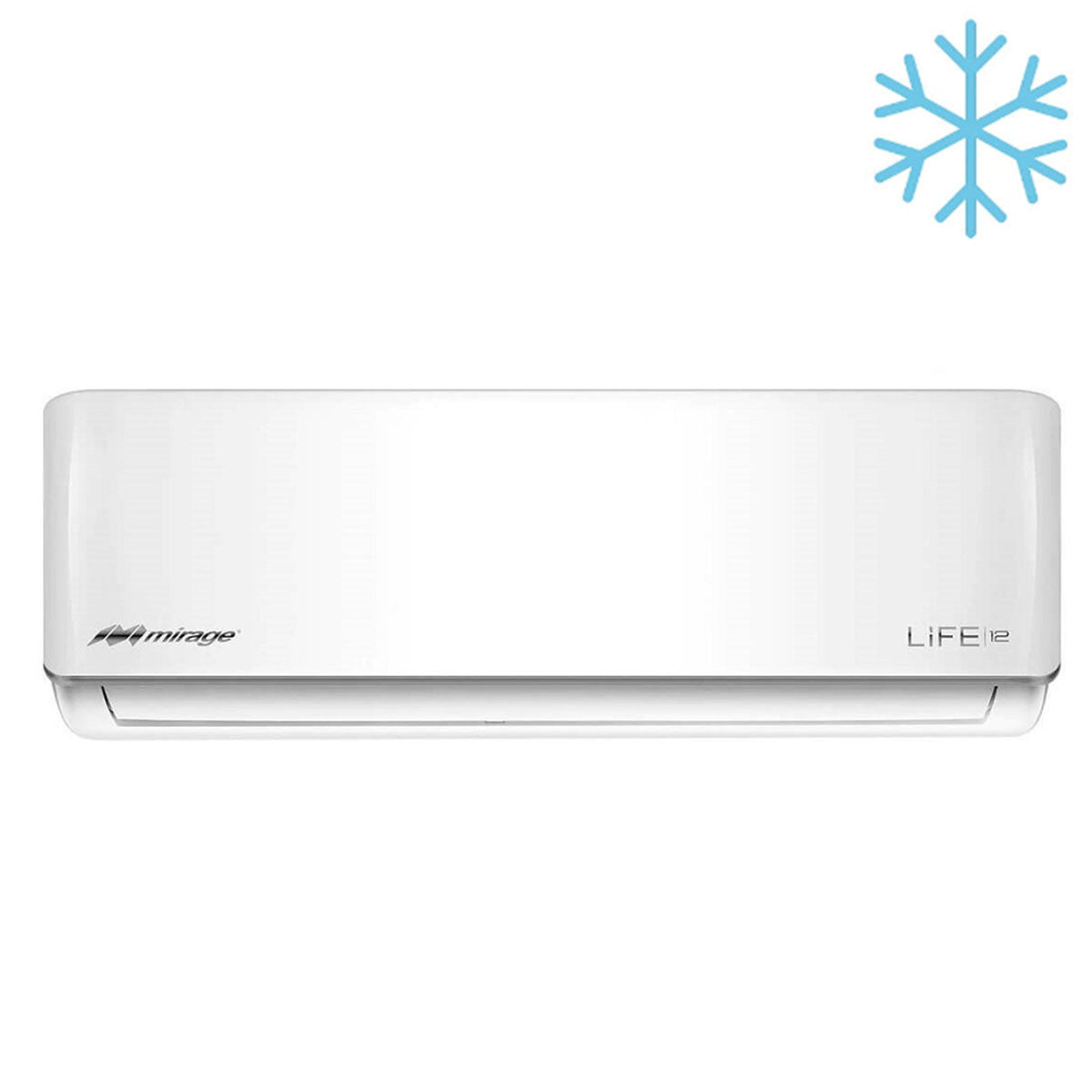 Aire Acondicionado Minisplit Mirage 1 Tonelada 110V Frio Life 12 Blanco