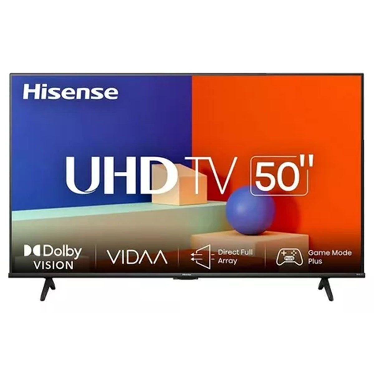 Pantalla Led Hisense 50” 4K Smart TV 50A65KV