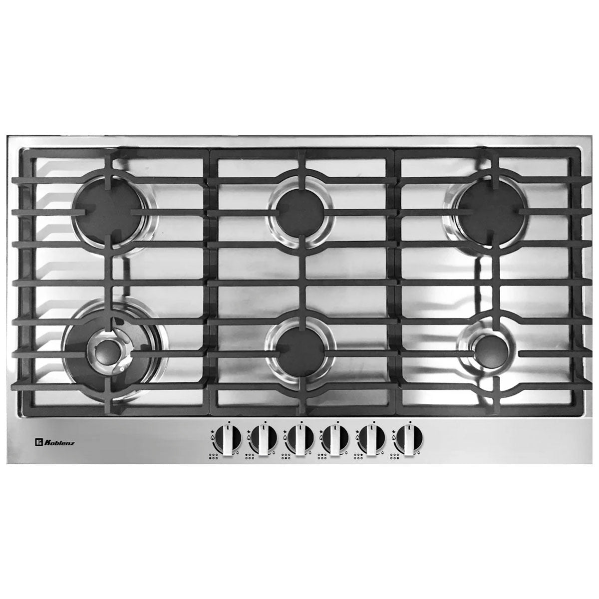 PARRILLA DE GAS EMPOTRABLE KOBLENZ PMK-90 90CM ACERO INOXIDABLE