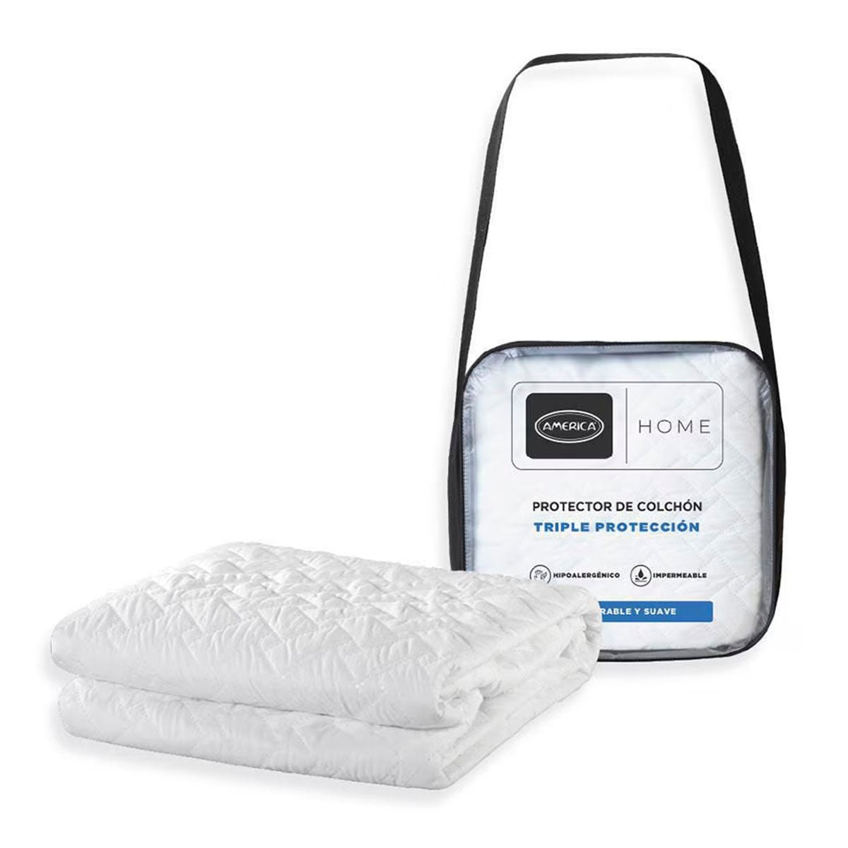 PROTECTOR DE COLCHON KING SIZE AMERICA TRIPLE PROTECTOR