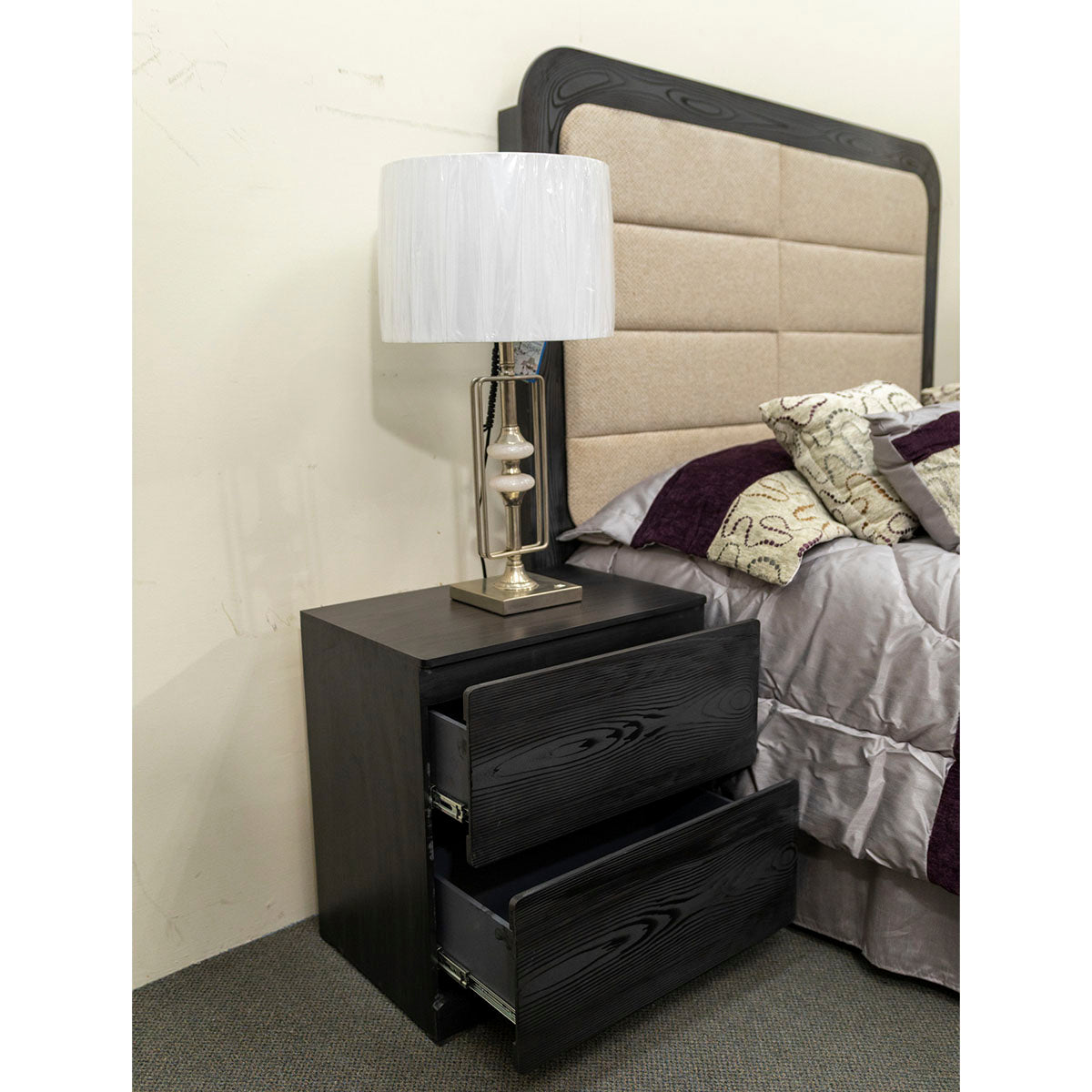 RECAMARA QUEEN SIZE GRIS LAIKA 3 PIEZAS