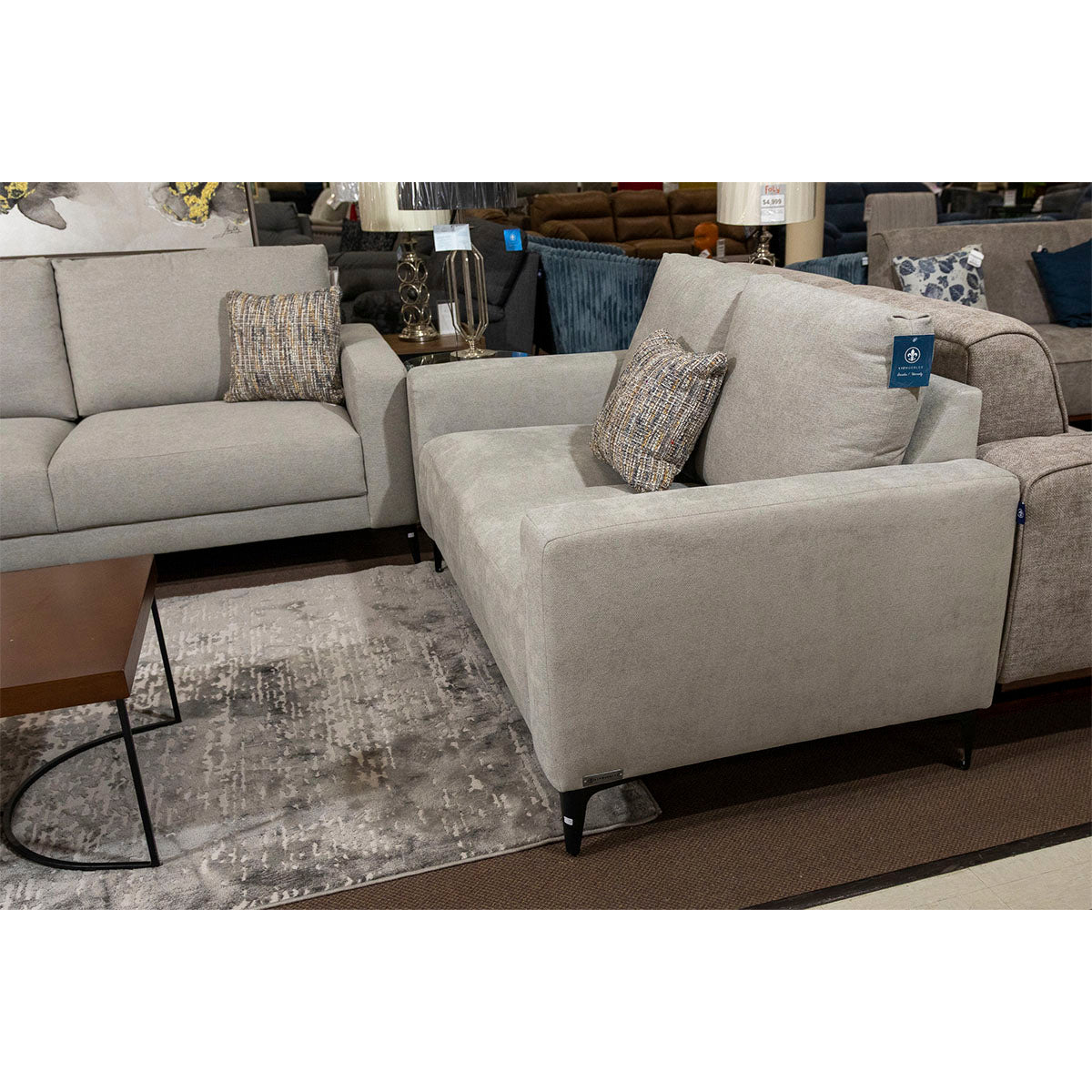 Sala Altair Hydra Gris 2 Piezas