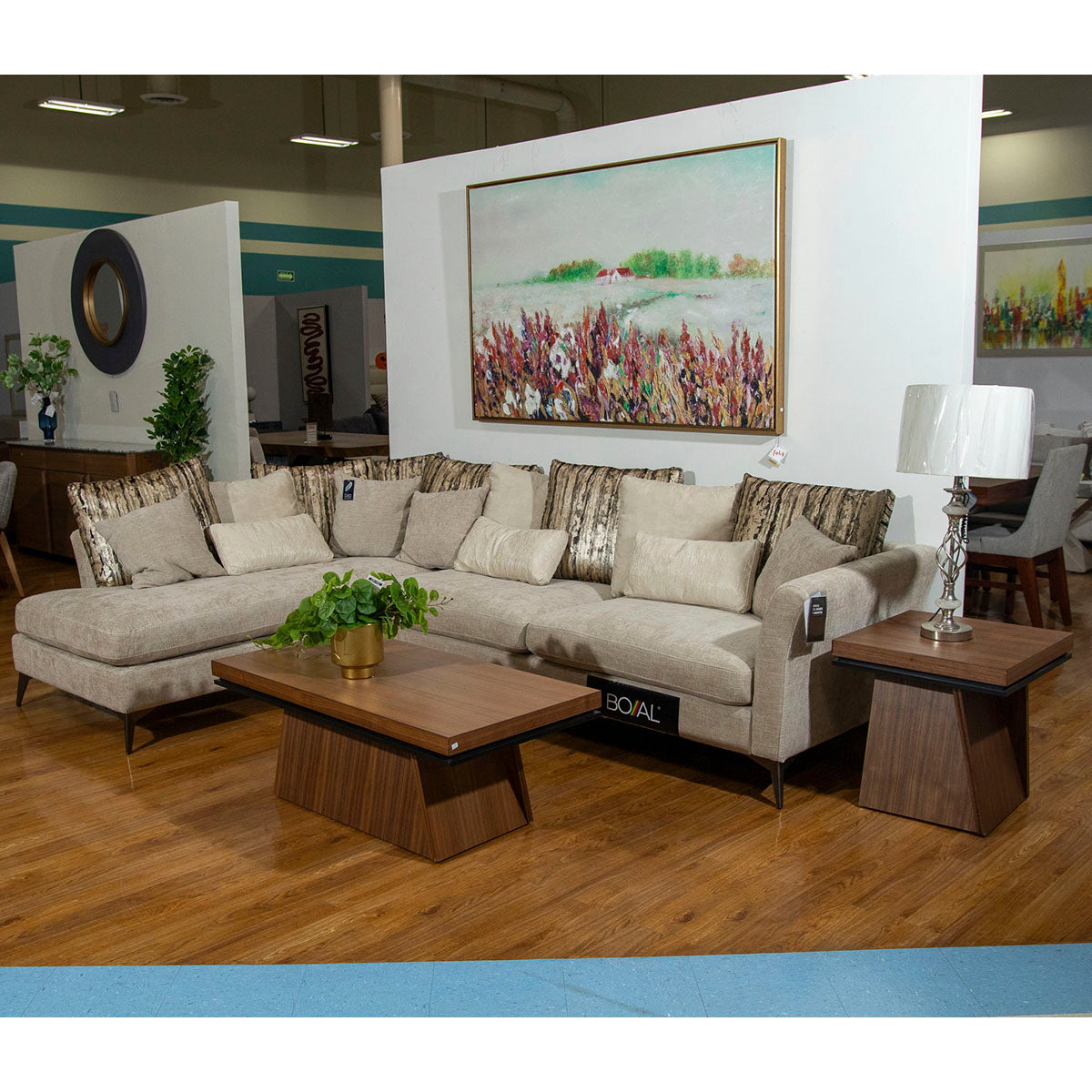 SALA ESQUINERA LANDI CLOUDY BEIGE