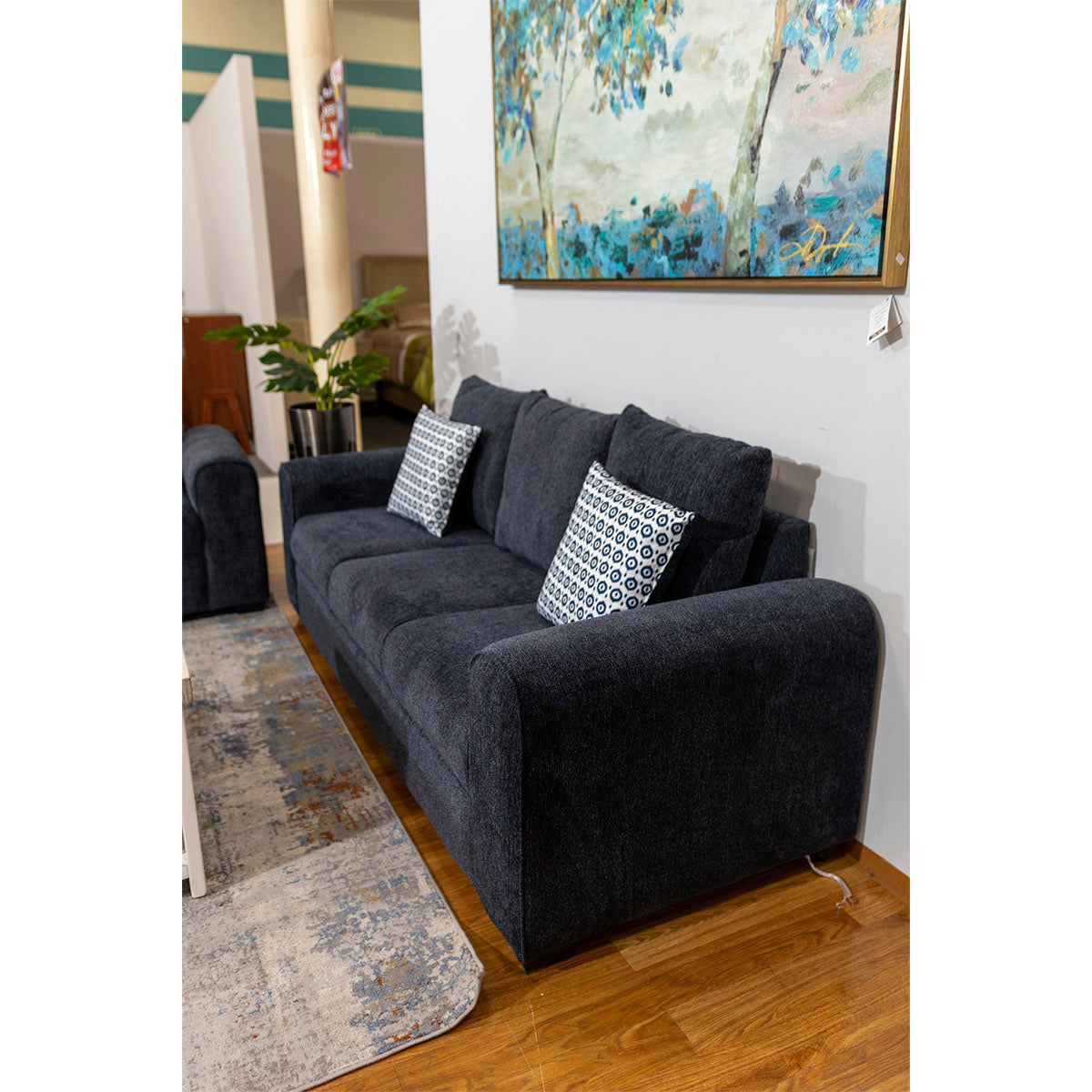 SALA CHARLOTE BOSS AZUL MARINO 2 PIEZAS