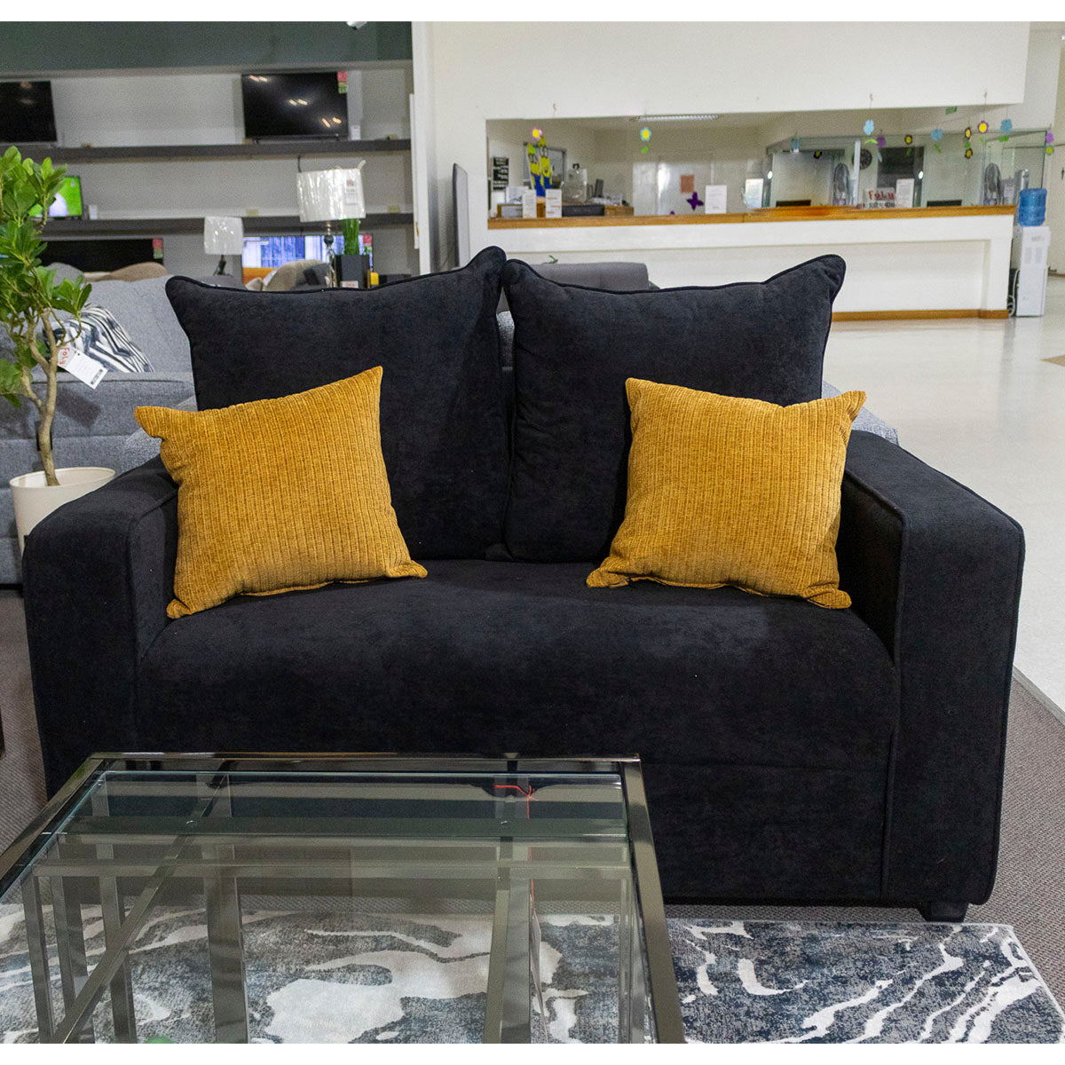 SALA BRUSELAS WHIMSY BLACK 2 PIEZAS