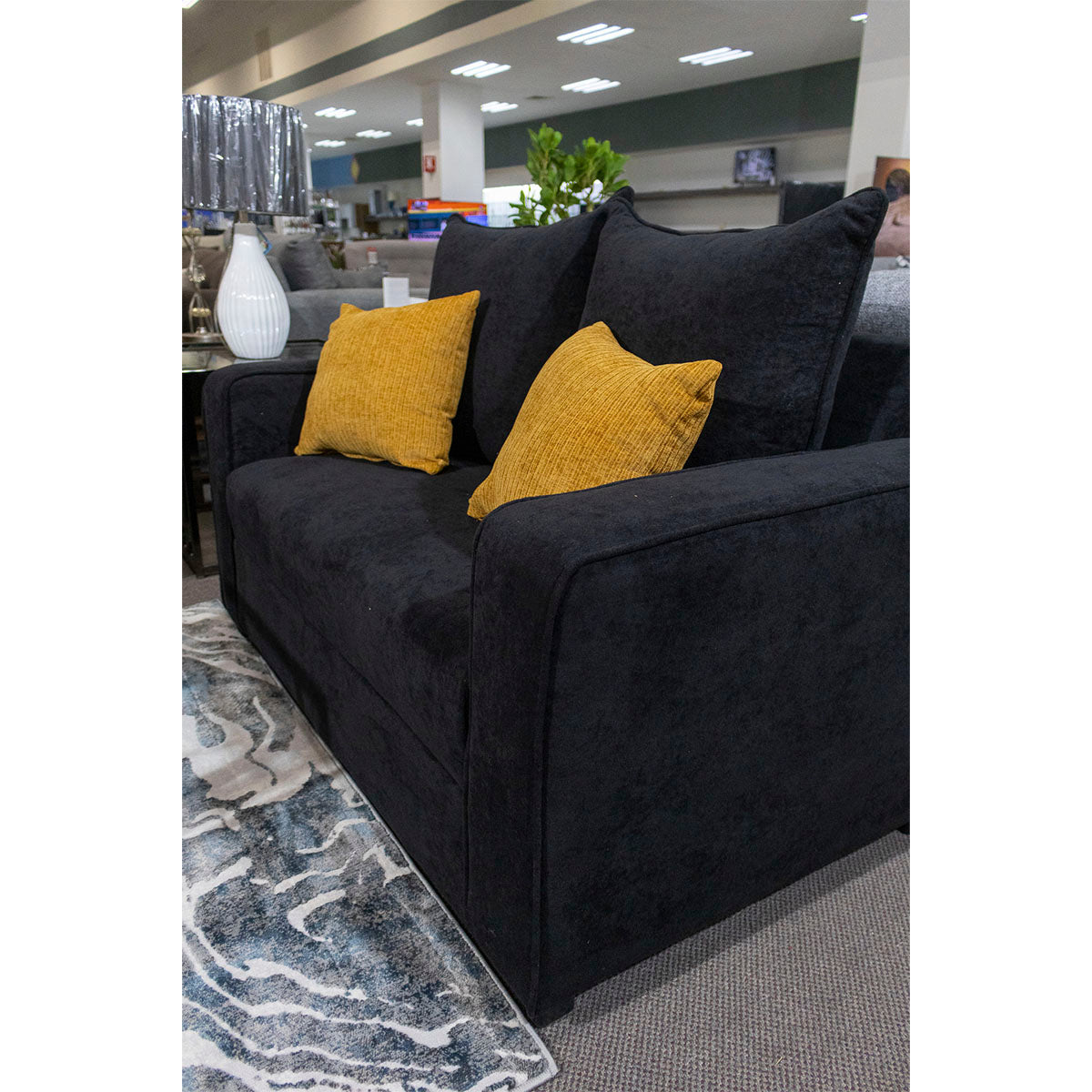 SALA BRUSELAS WHIMSY BLACK 2 PIEZAS