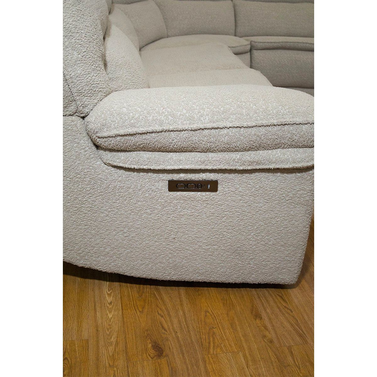 SALA RECLINABLE MODULAR GRAVITY BEIGE ELECTRICA