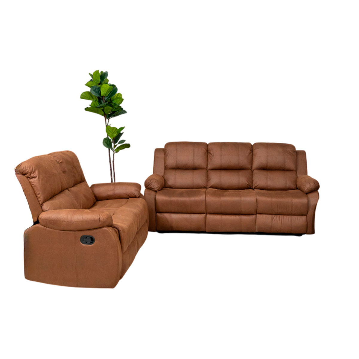 SALA RECLINABLE ACME CHOCOLATE 2 PIEZAS