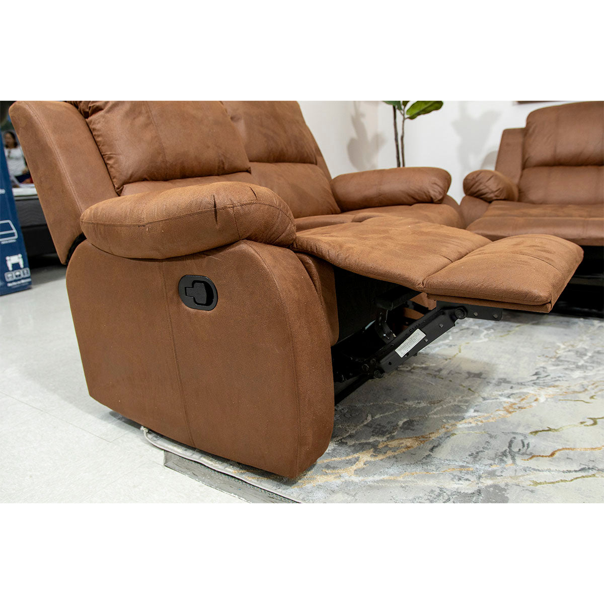 SALA RECLINABLE ACME CHOCOLATE 2 PIEZAS