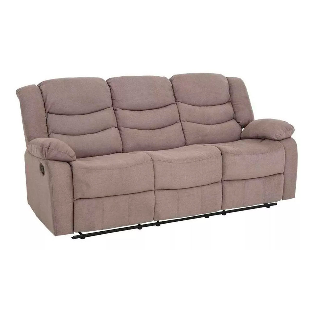 SALA RECLINABLE GRIS COSMO 2 PIEZAS