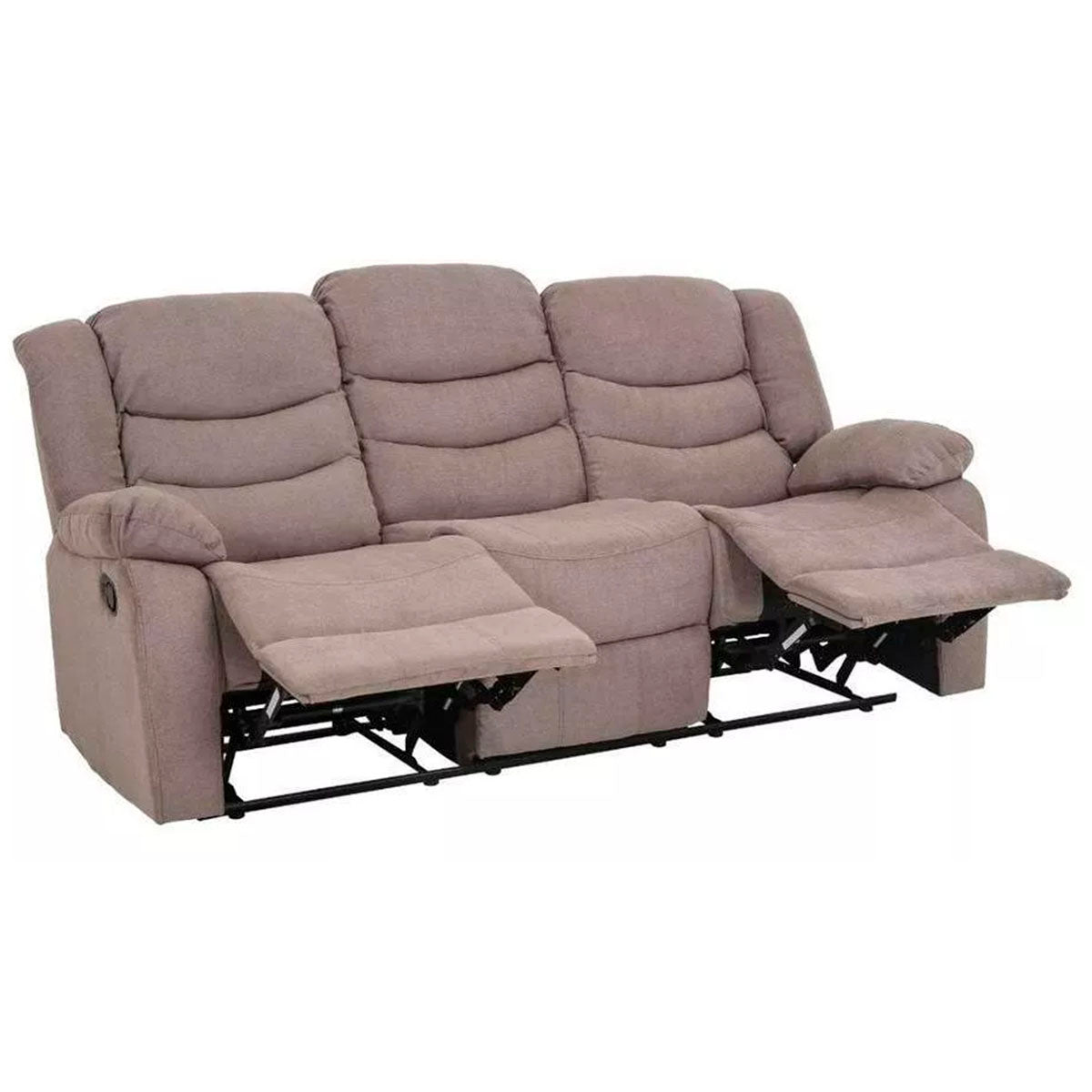 SALA RECLINABLE GRIS COSMO 2 PIEZAS