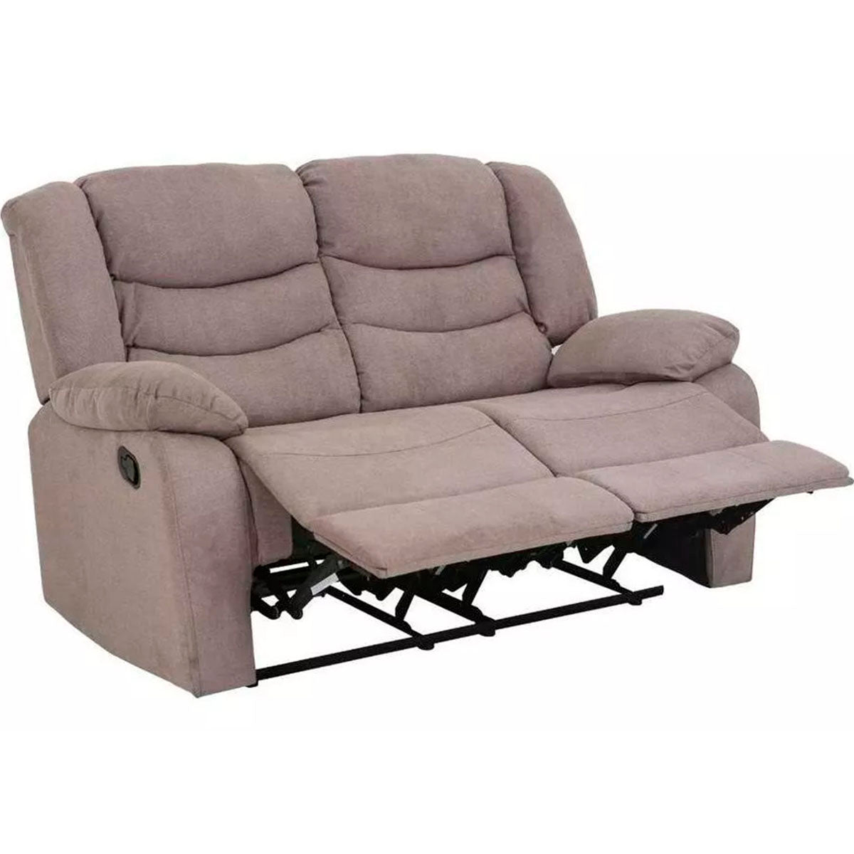 SALA RECLINABLE GRIS COSMO 2 PIEZAS