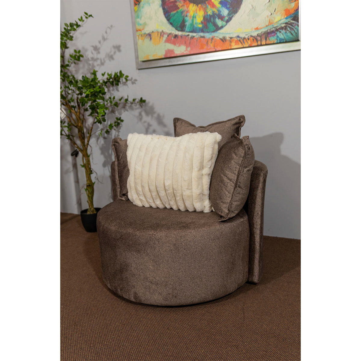 SILLON INDIVIDUAL GIRATORIO VALENTINO CAFE