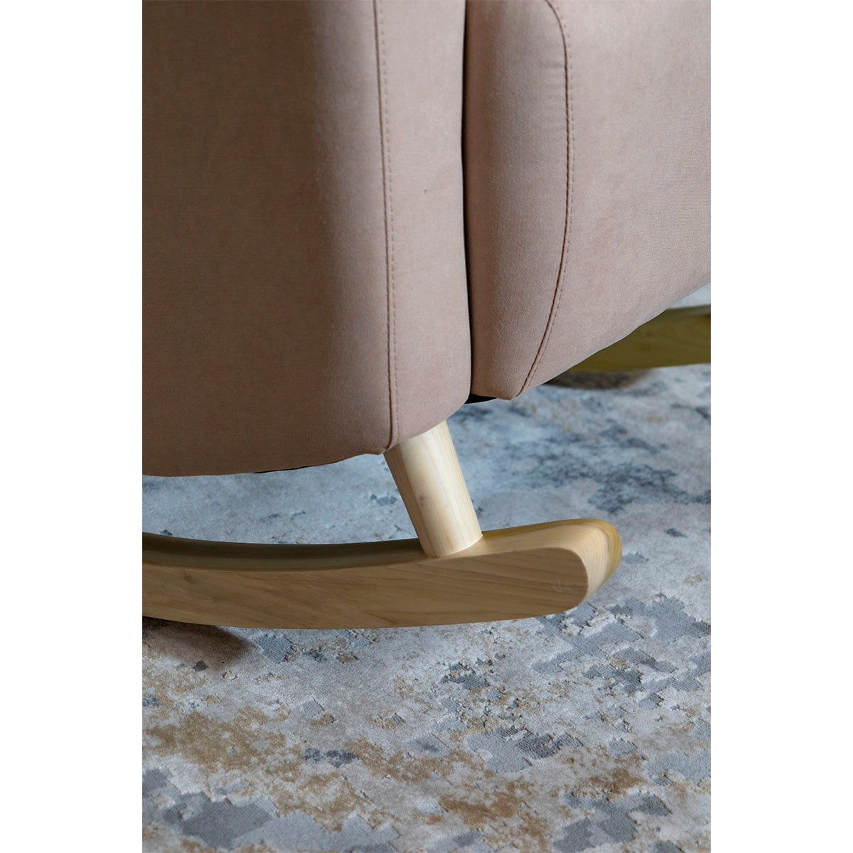 SILLON MECEDORA DANIELA EROS BEIGE