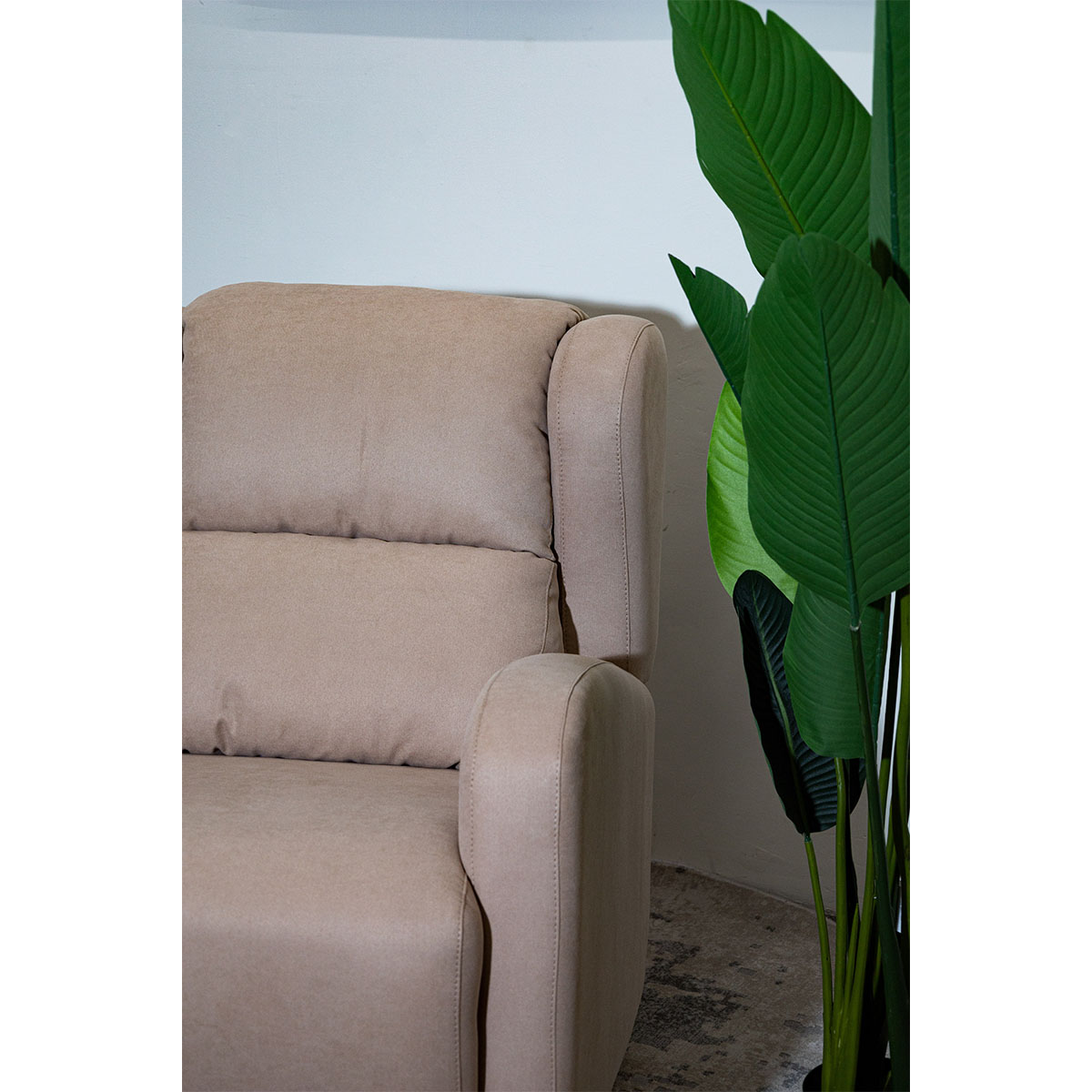 SILLON MECEDORA DANIELA EROS BEIGE