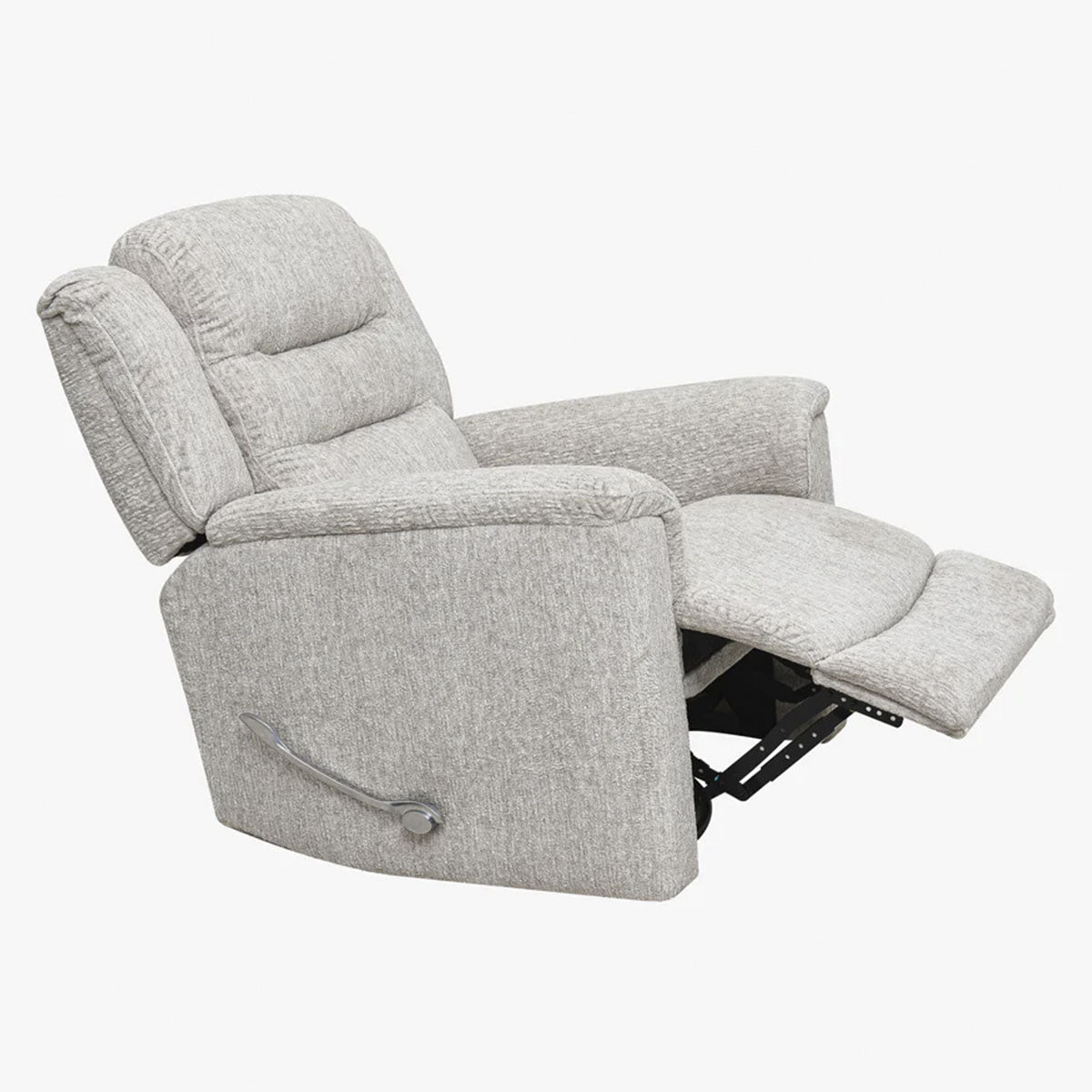 SILLON RECLINABLE CALGARY DOVE GIRATORIO CON MECEDORA INDIVIDUAL