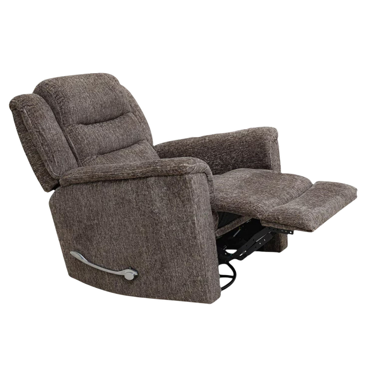 Sillon Reclinable Calgary Cafe Mink Giratorio con Mecedora Individual