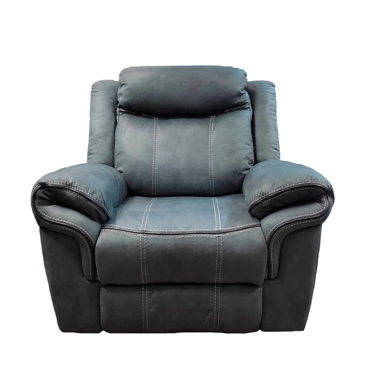 SILLON RECLINABLE GRIS STANLEY CHARCOAL INDIVIDUAL 