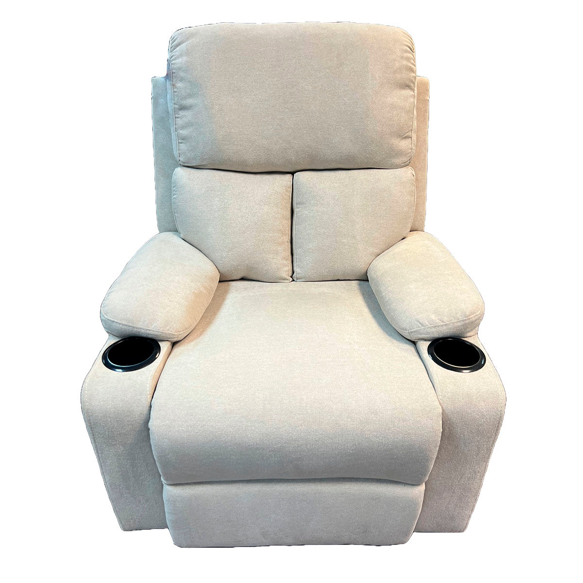 Sillon Reclinable Rosia Beige Lino Individual