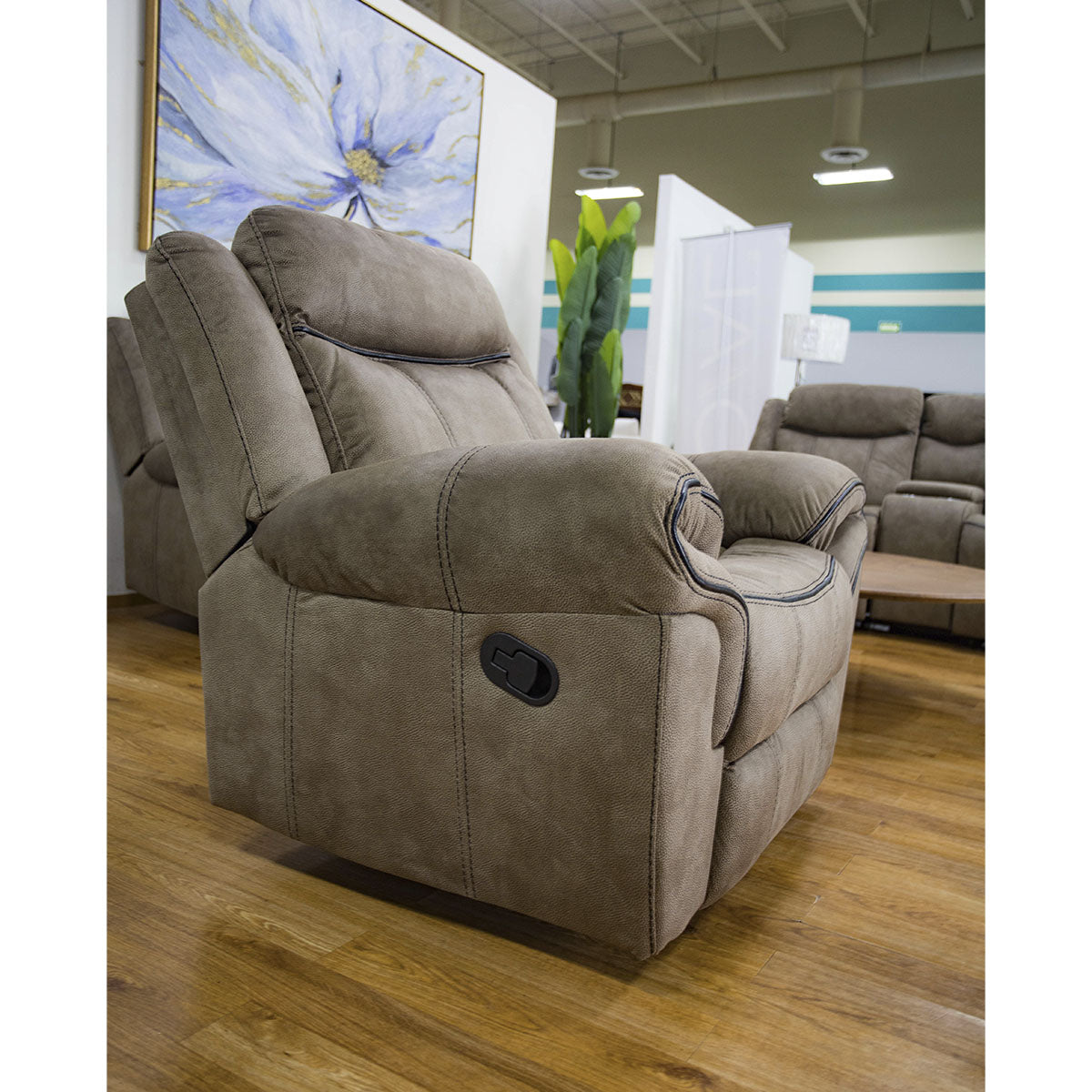 Sillon Reclinable Stanley Cafe Individual