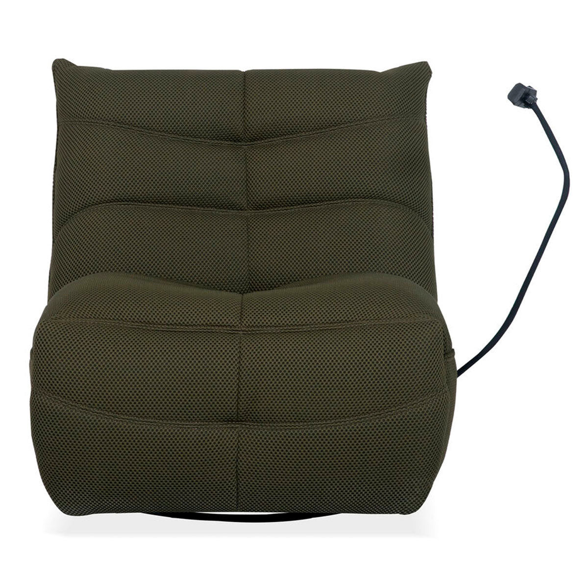 Sillon Reclinable Gammer Giratorio con Mecedora Verde Individual