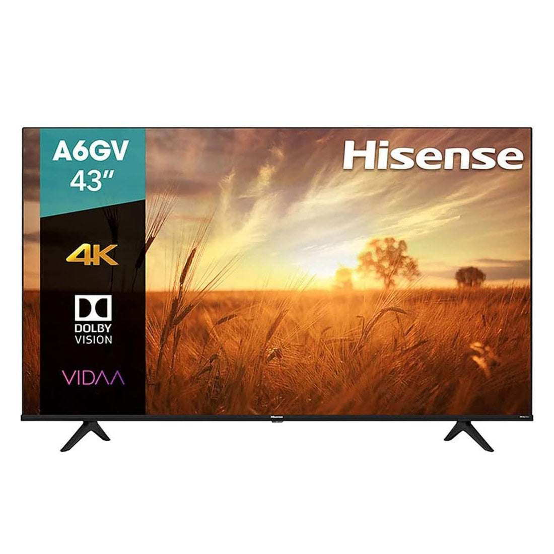 Pantalla LED Hisense 43 Smart TV 43A6GV – Foly Muebles la mueblería más  grande de la región