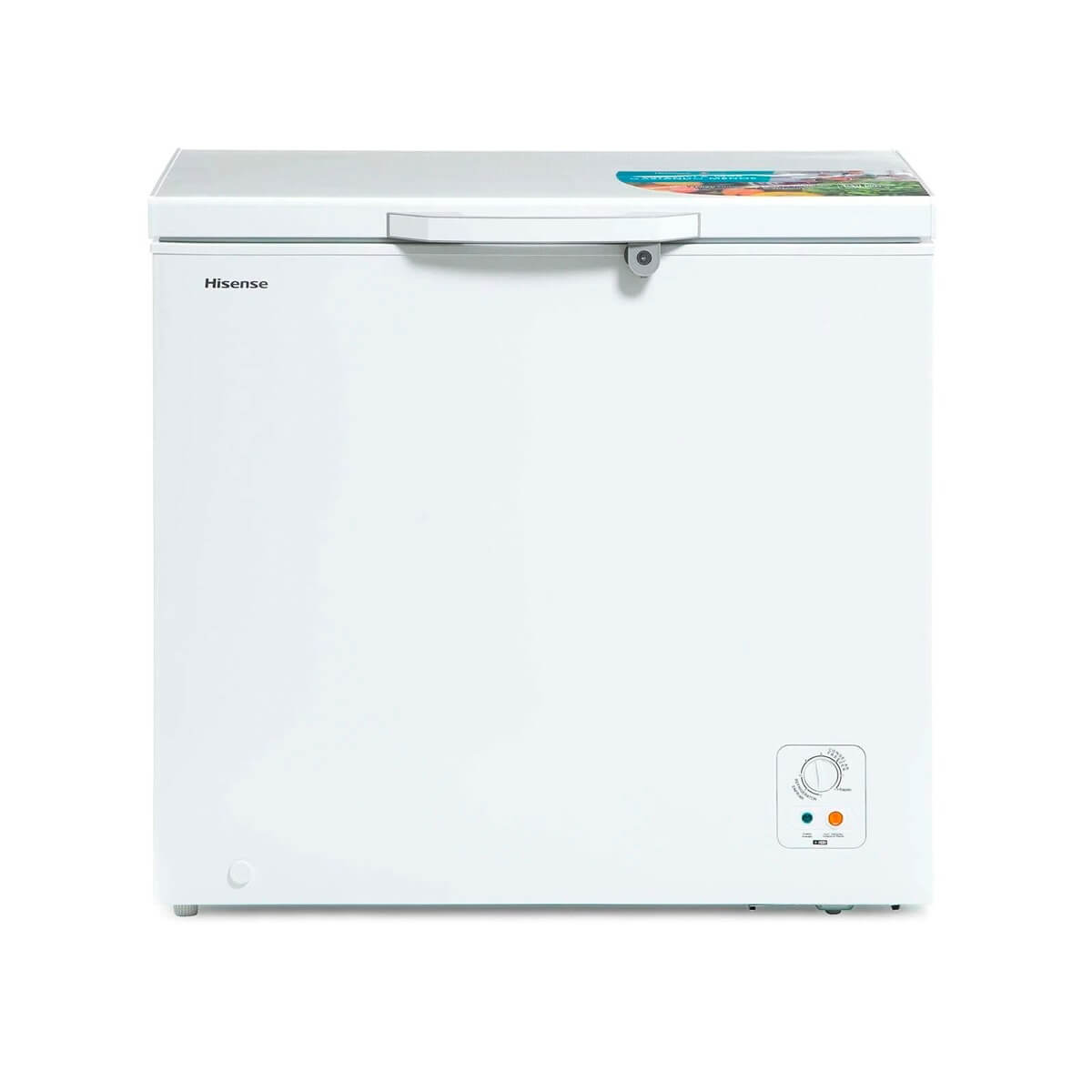Congelador Hisense 7p3 FC70D6BWX Blanco