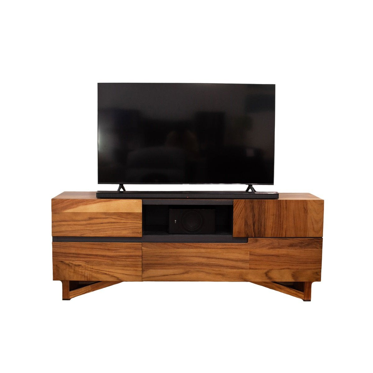 Mueble para TV Livenza Chapa de Parota